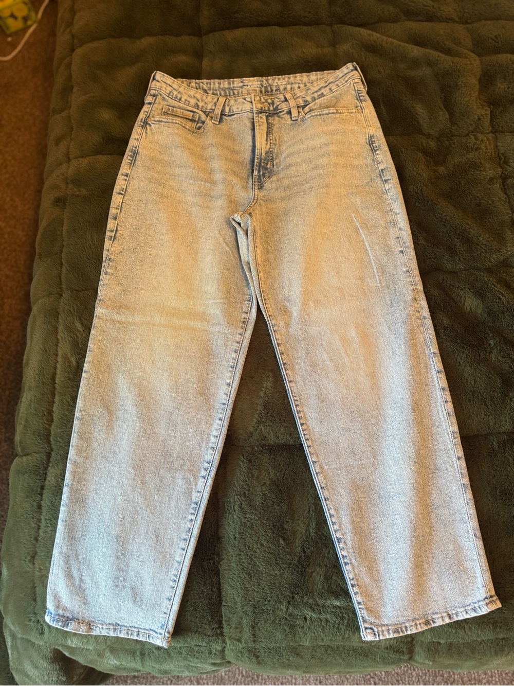 Old Navy OG Loose High Rise Light Wash Denim Jeans